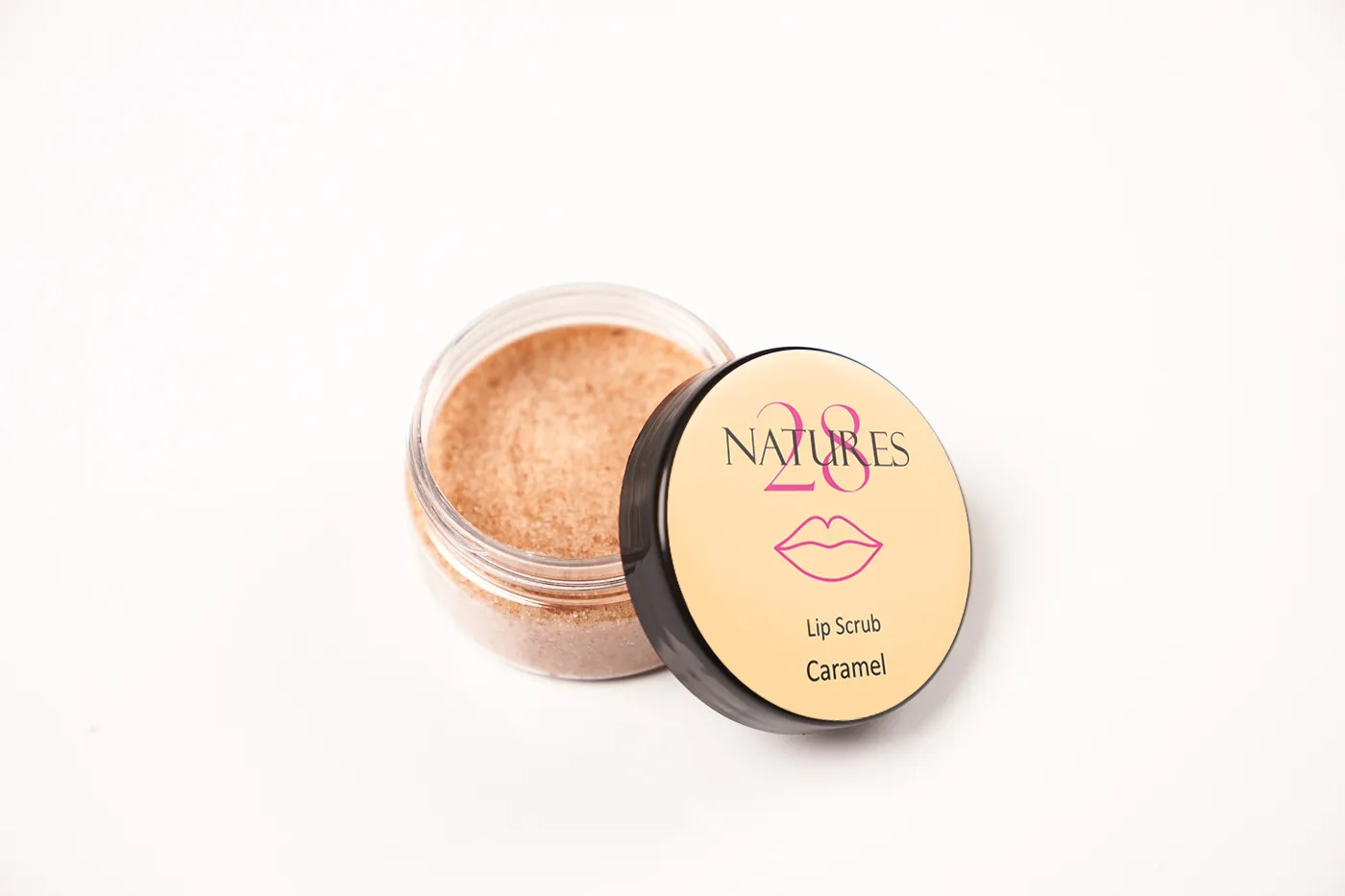 Natures 28 Lip Scrubs Caramel